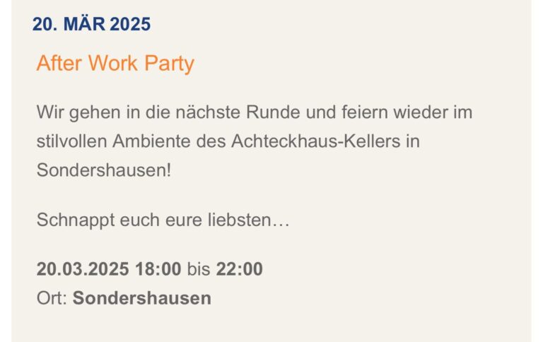 After-Work Party